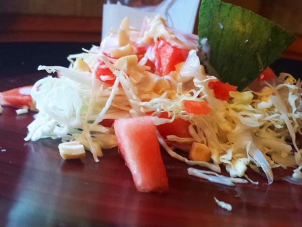 Solata iz zelja in lubenice